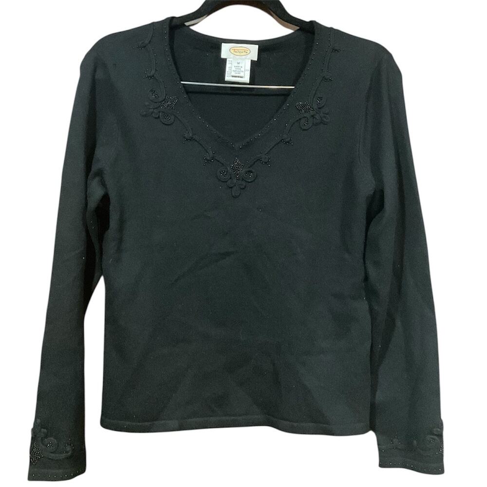 Talbots Sweater Women Medium Silk Cashmere